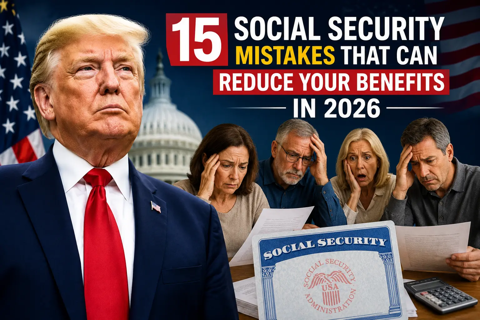 15 Social Security Mistakes That Can Reduce Your Benefits in 2026