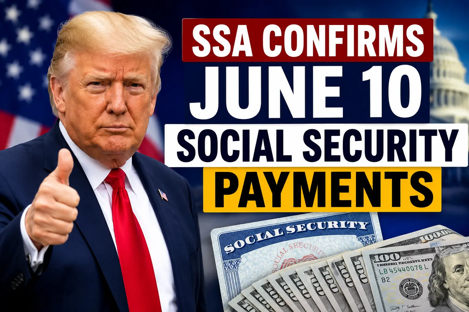 SSA Confirms June 10 Social Security Payments