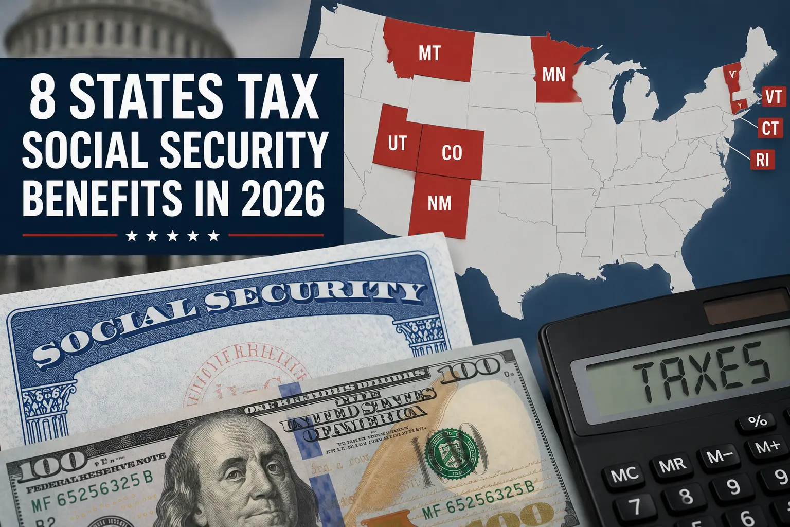 8 States Tax Social Security Benefits in 2026