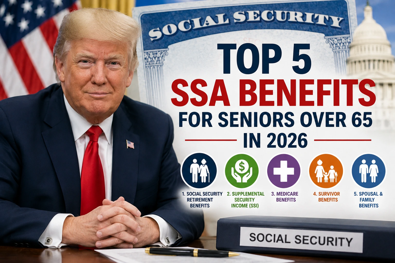 Top 5 SSA Benefits for Seniors Over 65 in 2026